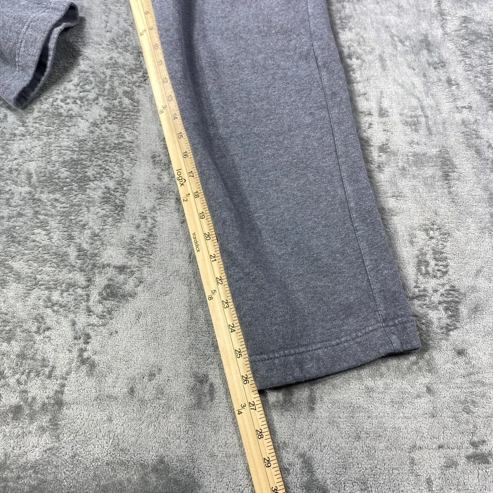 Nike Sweatpants Men Size Medium Pants Gray Fleece Fitness Lounge Drawstring